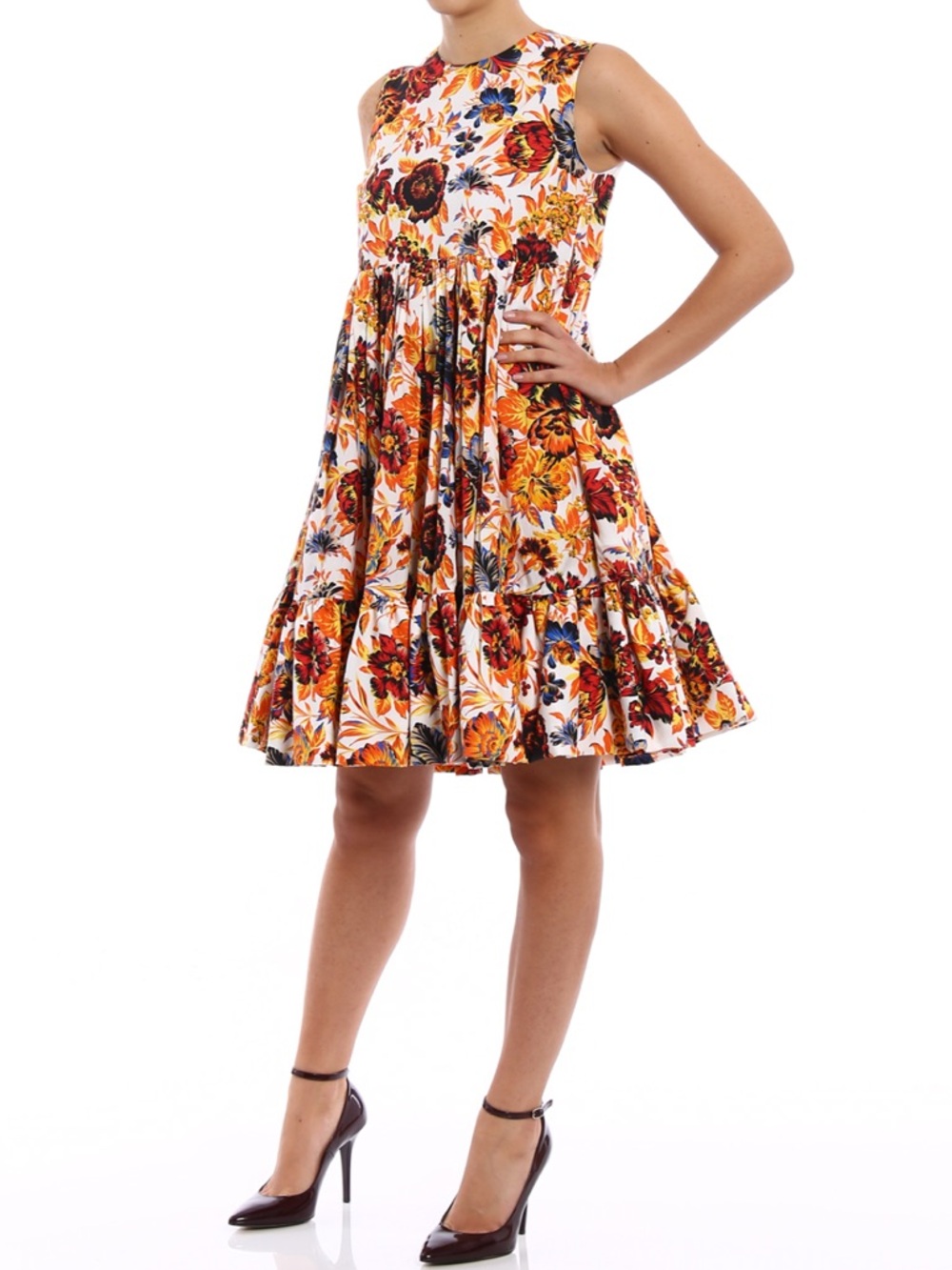 MSGM Floral Mini dress